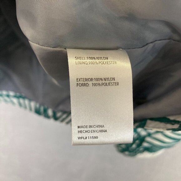 Original Weatherproof Vintage Windbreaker Jacket Men's Large Nylon Tropical Palm - Picture 12 of 16